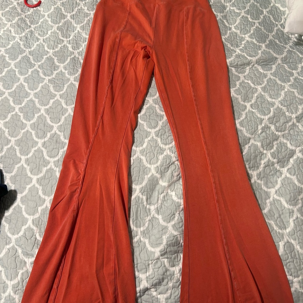 Urban Outfitters Vibrant Orange Pants